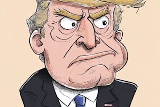 draw digital political cartoons