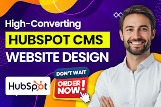 design hubspot website, hubspot landing page, hubspot expert