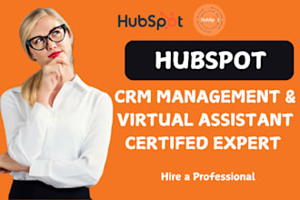 hubspot CRM hubspot landing page, hubspot workflow, hubspot funnel setup