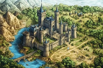 make maps for your fantasy game, book and projects