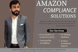 clear your amazon compliance by providing doc and other compliance documents
