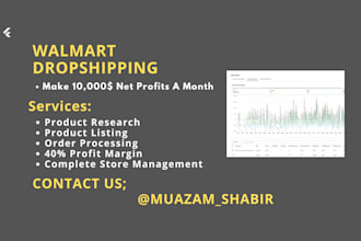 be your walmart dropshipping va, amazon to walmart dropshipping expert