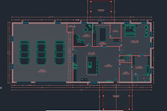 design architectural, construction, permit, framing cad drawings