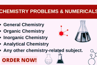 help in organic inorganic physical analytical and general chemistry