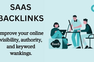 offer high quality backlinks from reputable saas website
