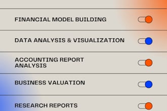create financial analysis, risk assessment and compliance reports