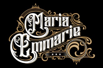 create a beautiful steampunk logo and any graphics design