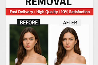 clean and fast background removal service