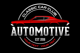 design a modern car logo with original concept