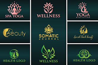 do medical, hospital, health, clinic, dental, yoga, gym logo or any graphic