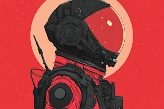 do design spaceship sci fi illustration and sci fi art