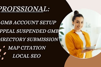setup gmb appeal suspended gmb local seo map citation directory submission