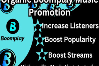 promote your music on boomplay for real streams and exposure