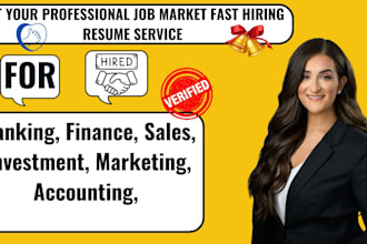 write finance banking accounting sales executive resume as job search expert