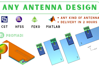 design any type of antenna using hfss and cst