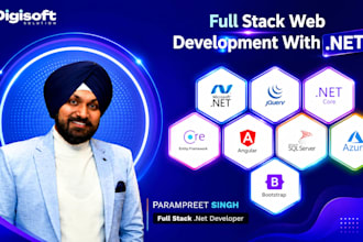 develop dot net core and angular application