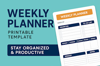 create a customizable weekly schedule template in excel