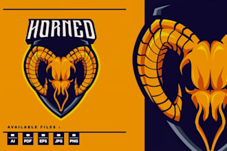 make amazing mascot archer goats logo