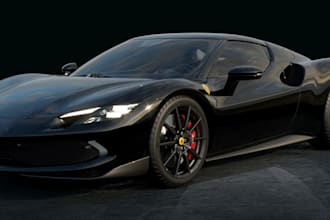 build 3d detailed mid poly car for fivem in zmodeler,gta mods,3d truck design