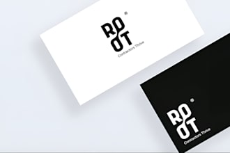 do modern minimalist business logo design with full branding kit