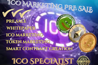 ico marketing, presale marketing, memecoin marketing, solana and token marketing