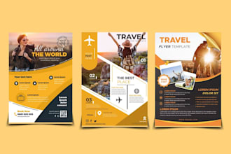 design a custom promotional flyer for marketing