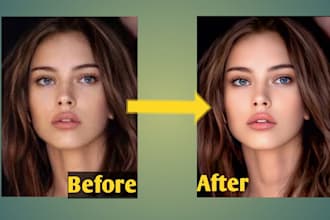 enhance your product images,convert image to vector, correct your ai images