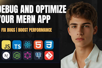 fix bugs and optimize your mern stack or react web app fast