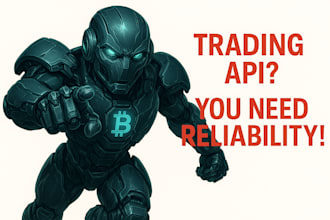 integrate your trading API, high reliability, binance bybit okx ccxt