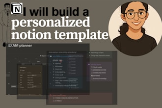 build personalized notion template
