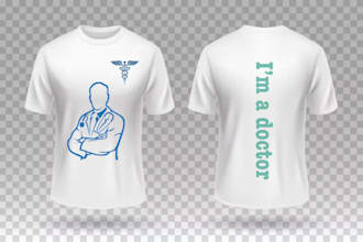 design unique and trendy t shirt graphics for your brand