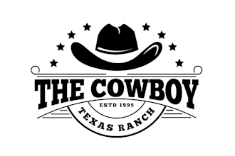 design a modern cowboy logo with original concept