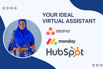 be your project manager, set up asana, trello, click up and mondaycom