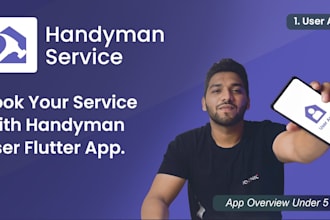 develop an on demand handyman service booking mobile app home service app