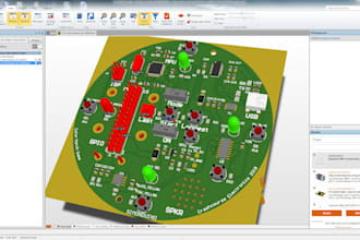 design and simulate electronic circuits and pcb layouts