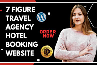 design travel agency website tour travel agency hotel booking wordpress website