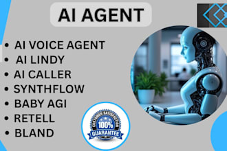 setup ai voice agent, bland, synthflow, retell, ai lindy, baby agi, ai caller