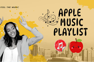 make apple music promotion, apple music playlist to apple music lovers