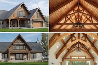 design gable and cathedral roofs in chief architect