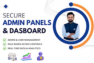 build secure admin panel or company management system