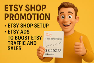 professionally setup, optimize and promote your etsy shop for maximum sales
