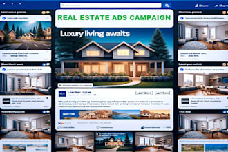 run real estate ads campaign and generate real estate lead