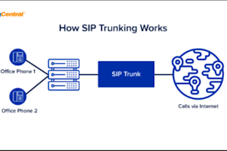 setup did number sip trunk phone system ipbx pbx extension