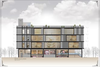2d architectural layout plans and 3d modeling