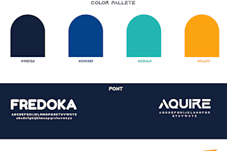 do more than a logo , a complete visual identity