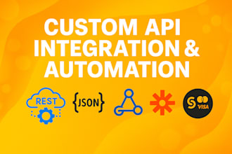 fix, develop, do API integration third party make com zapier n8n agent expert