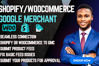 connect shopify or woocommerce to google merchant center seamlessly shopping ads