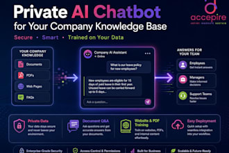 build a private ai chatbot for your company knowledge base