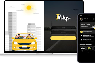 develop a custom taxi booking app and an uber clone app