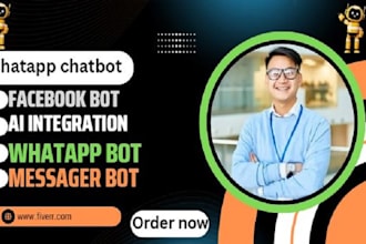 custom whatsapp bot massager bot  based on your requirement